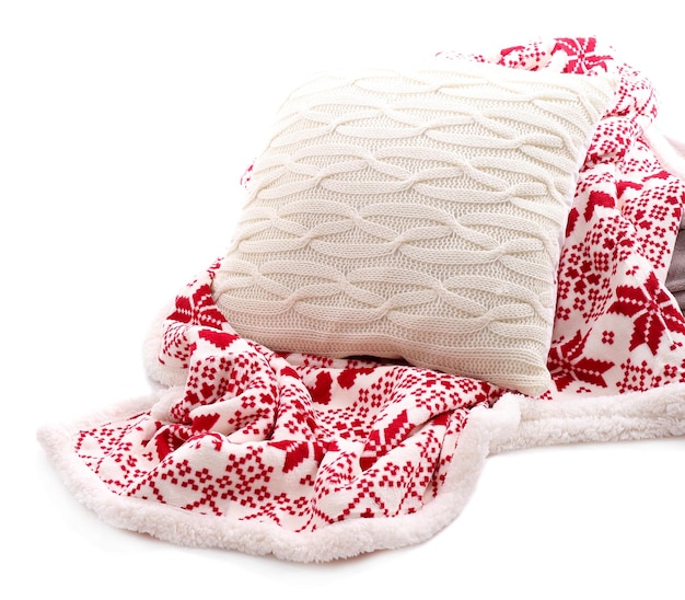 haftowana poszewka na poduszkę